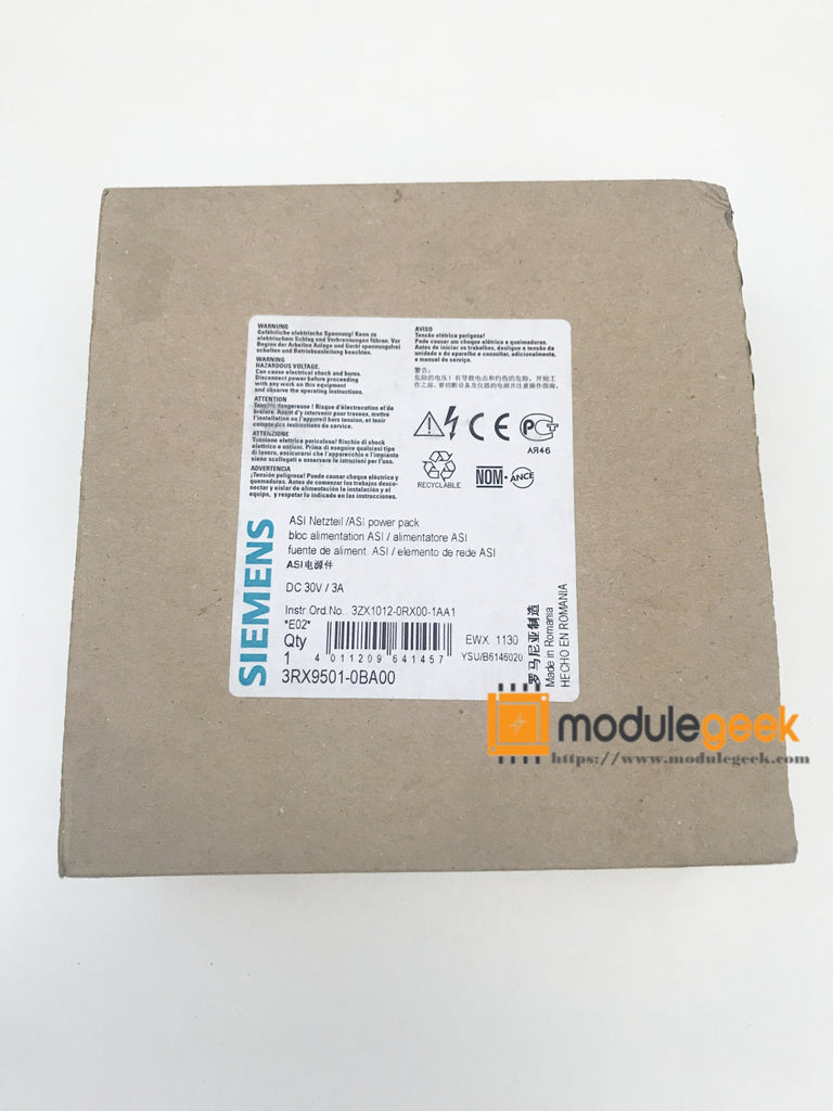 1PCS SIEMENS 3RX9 501-0BA00 POWER SUPPLY MODULE NEW 100% Best price and quality assurance