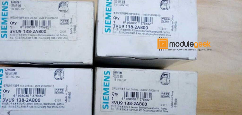 1PCS SIEMENS 3VU9138-2AB00 POWER SUPPLY MODULE NEW 100% Best price and quality assurance