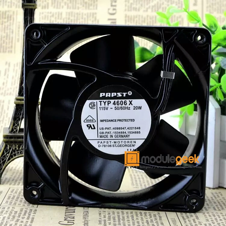 1PCS EBMPAPST 4606X DC115V 20W 120×120×38mm POWER SUPPLY MODULE NEW 100% Best price and quality assurance