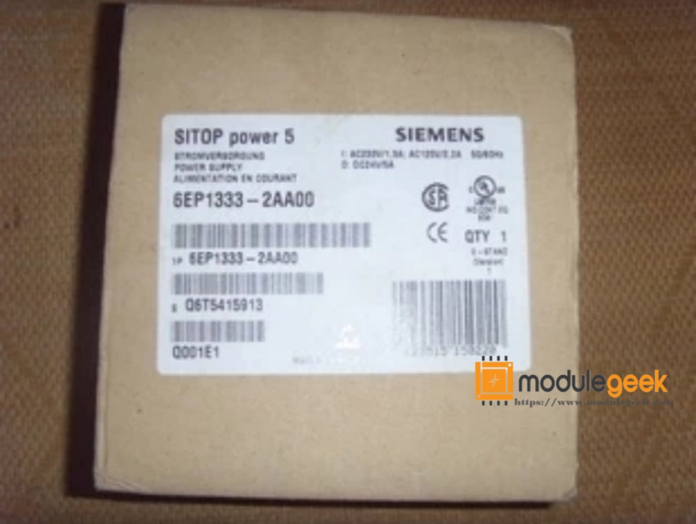 1PCS SIEMENS 6EP1333-2AA00 POWER SUPPLY MODULE NEW 100% Best price and quality assurance
