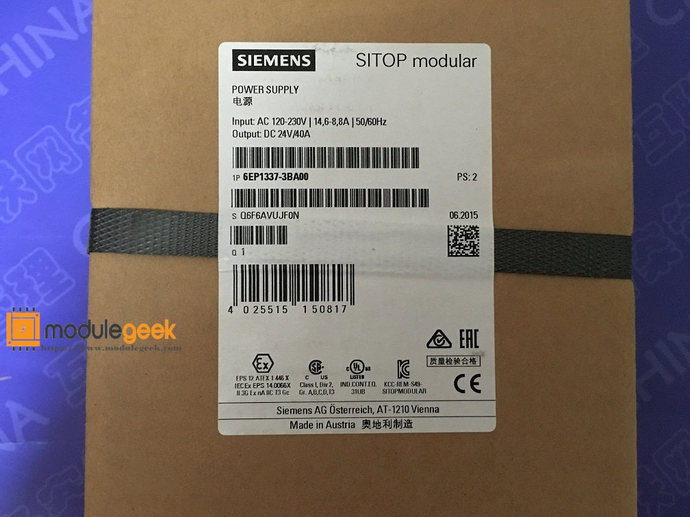 1PCS SIEMENS 6EP1337-3BA00 POWER SUPPLY MODULE NEW 100% Best price and quality assurance
