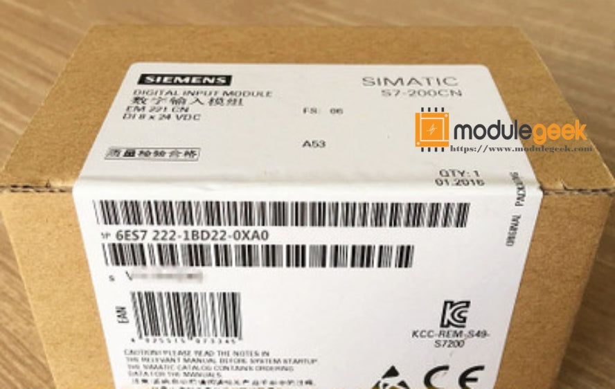1PCS SIEMENS 6ES7222-1BD22-0XA0 POWER SUPPLY MODULE NEW 100% Best price and quality assurance