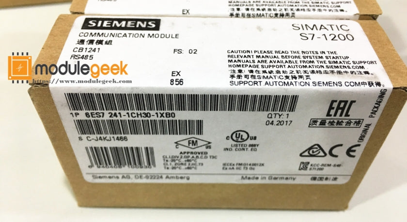 1PCS SIEMENS 6ES7 241-1CH30-1XB0 POWER SUPPLY MODULE NEW 100% Best price and quality assurance