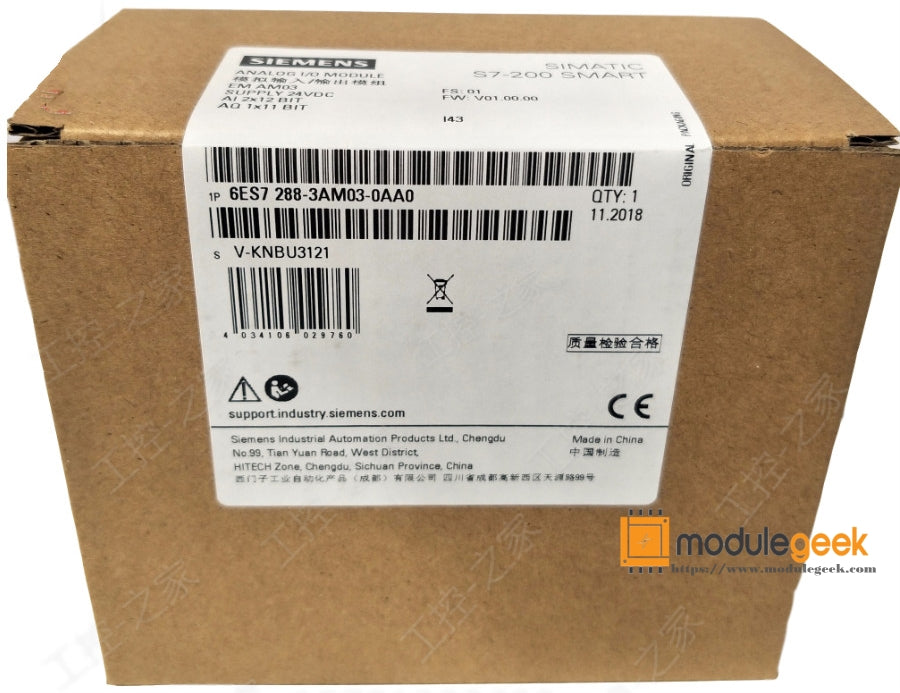 1PCS SIEMENS 6ES7288-3AM03-0AA0 POWER SUPPLY MODULE NEW 100% Best price and quality assurance