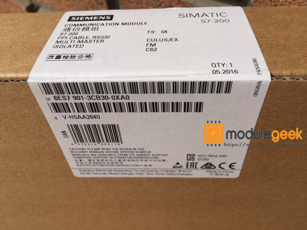 1PCS SIEMENS 6ES7901-3CB30-0XA0 POWER SUPPLY MODULE NEW 100% Best price and quality assurance