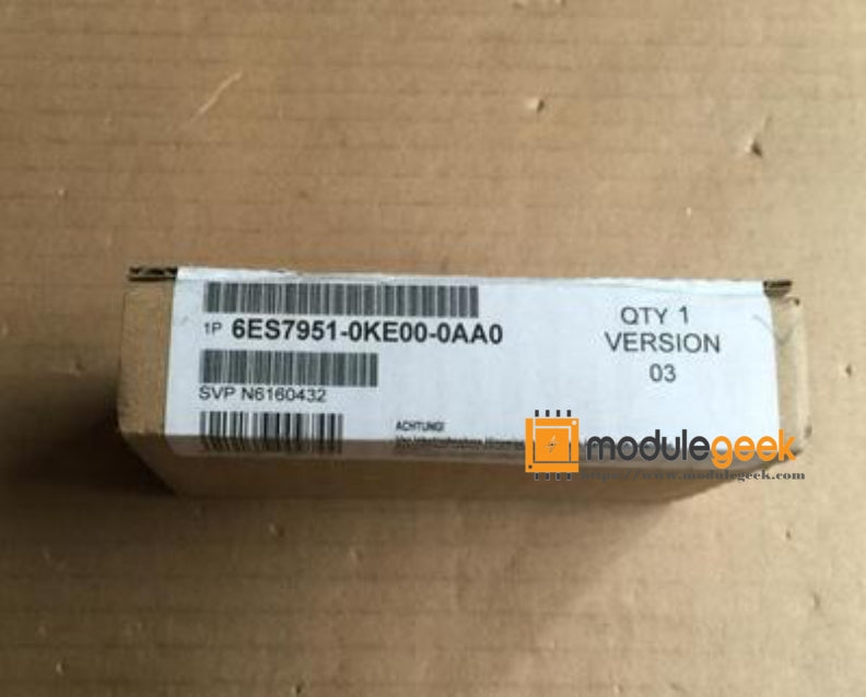 1PCS SIEMENS 6ES7951-0KE00-0AA0 POWER SUPPLY MODULE NEW 100% Best price and quality assurance