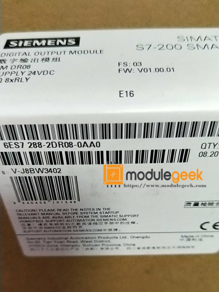 1PCS SIEMENS 6ES7 288-2DR08-0AA0 POWER SUPPLY MODULE NEW 100% Best price and quality assurance