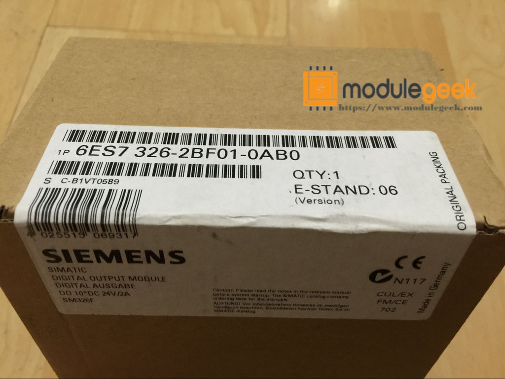 1PCS SIEMENS 6ES7 326-2BF01-0AB0 POWER SUPPLY MODULE NEW 100% Best price and quality assurance