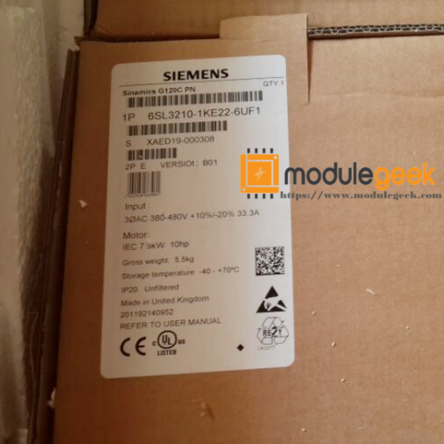 1PCS SIEMENS 6SL3210-1KE22-6UF1 POWER SUPPLY MODULE NEW 100% Best price and quality assurance