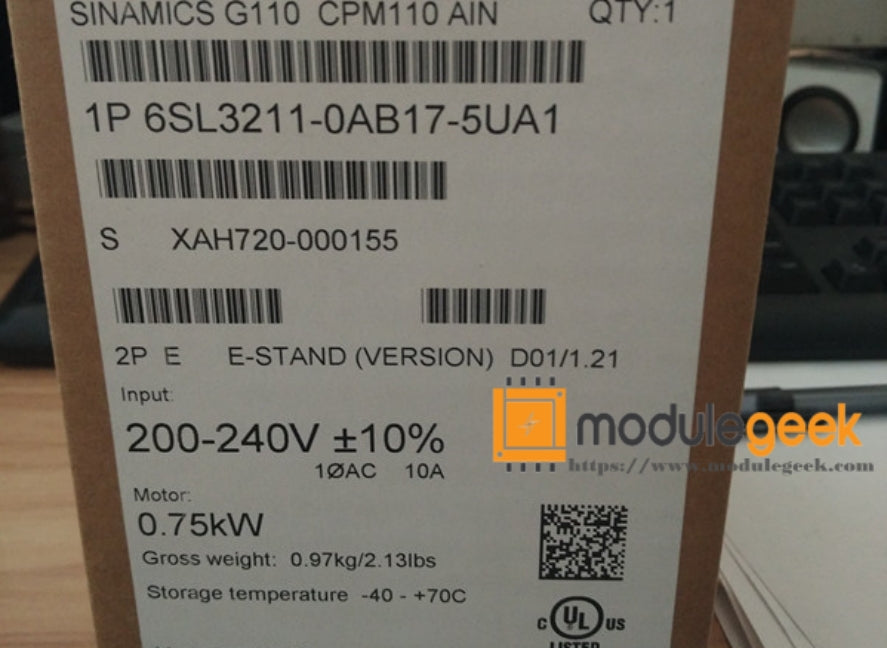 1PCS SIEMENS 6SL3211-0AB17-5UA1 POWER SUPPLY MODULE NEW 100% Best price and quality assurance