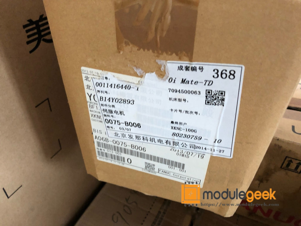 1PCS FANUC A06B-0075-B006 POWER SUPPLY MODULE NEW 100% Best price and quality assurance