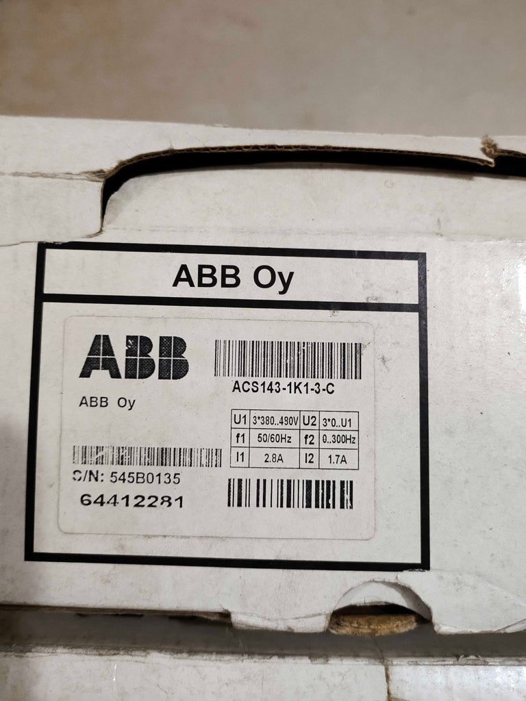 1PCS ABB ACS143-1K1-3-C POWER SUPPLY MODULE NEW 100% Best price and quality assurance