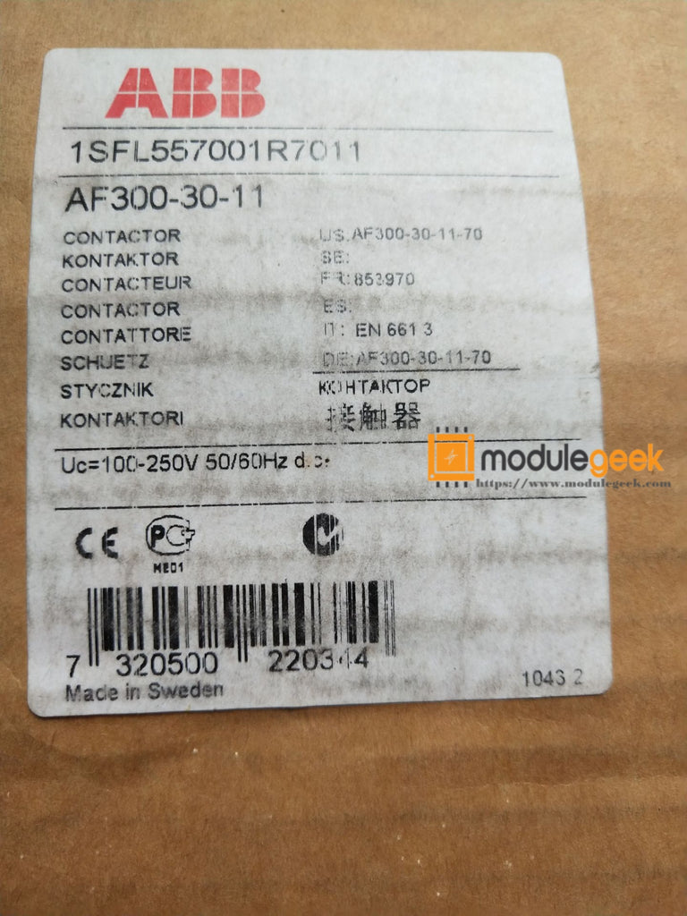 1PCS ABB AF300-30-11 POWER SUPPLY MODULE NEW 100% Best price and quality assurance