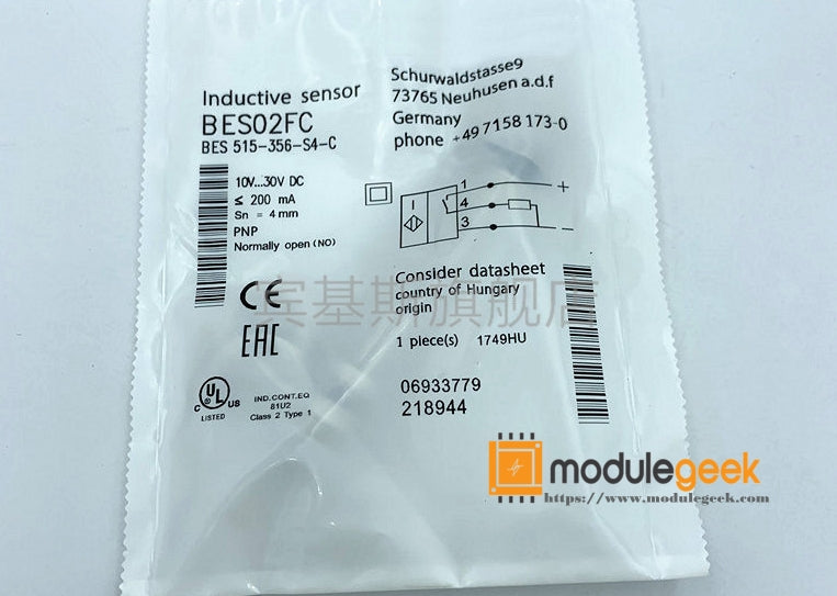 1PCS BALLUFF BES 515-356-S4-C POWER SUPPLY MODULE NEW 100% Best price and quality assurance