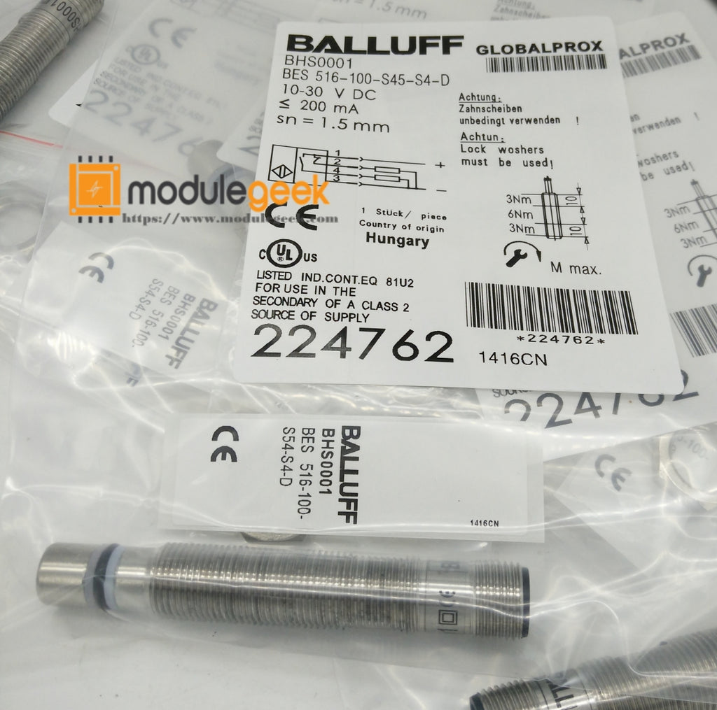 1PCS BALLUFF BES 516-100-S45-S4-D POWER SUPPLY MODULE NEW 100% Best price and quality assurance