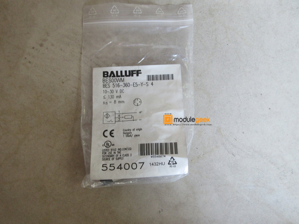 1PCS BALLUFF BES 516-360-E5-Y-S4 POWER SUPPLY MODULE NEW 100% Best price and quality assurance