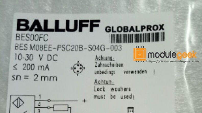 1PCS BALLUFF BES M08EE-PSC20B-S04G-003 POWER SUPPLY MODULE NEW 100% Best price and quality assurance