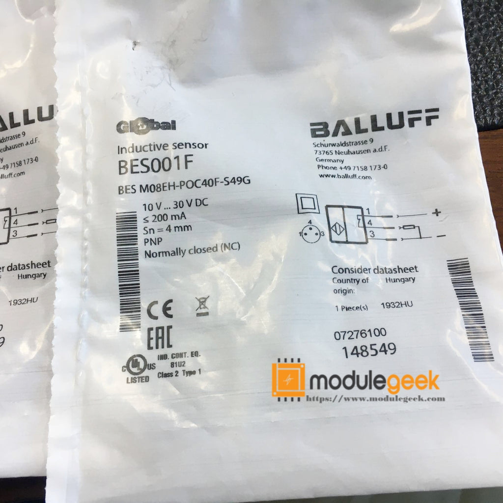 1PCS BALLUFF BES M08EH-POC40F-S49G POWER SUPPLY MODULE NEW 100% Best price and quality assurance