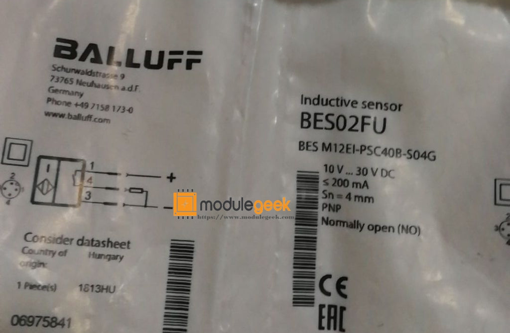 1PCS BALLUFF BES M12EI-PSC40B-S04G POWER SUPPLY MODULE NEW 100% Best price and quality assurance