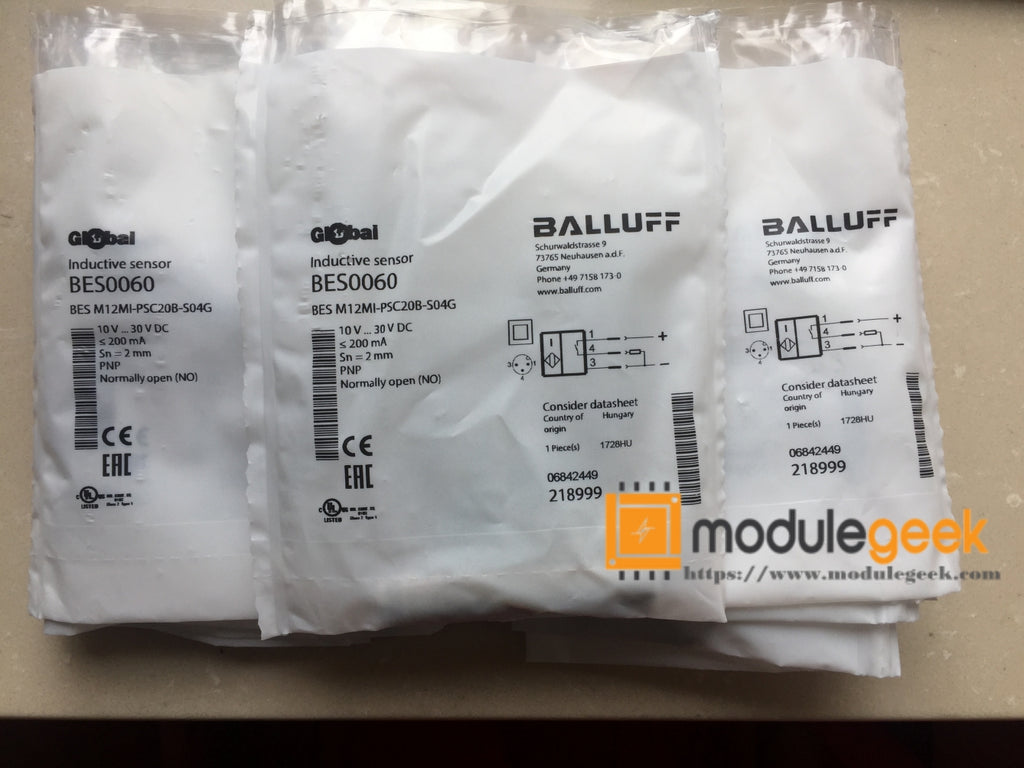 1PCS BALLUFF BESM12MI-PSC20B-S04G POWER SUPPLY MODULE NEW 100% Best price and quality assurance