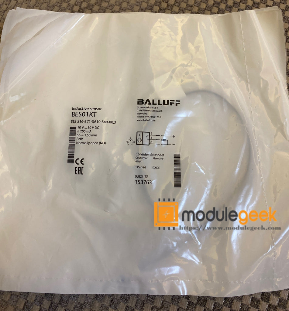 1PCS BALLUFF BES 516-371-SA10-S49-00,3 POWER SUPPLY MODULE NEW 100% Best price and quality assurance