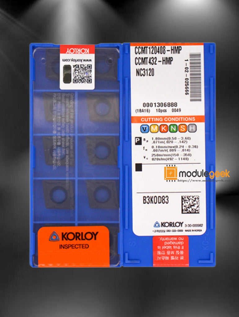 10PCS KORLOY CCMT120408-HMP NC3120 POWER SUPPLY MODULE NEW 100% Best price and quality assurance