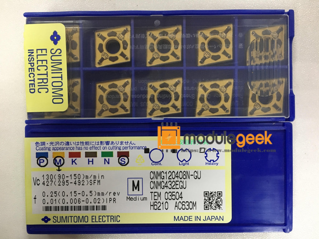 10PCS SUMITOMO CNMG120408N-GU AC630M POWER SUPPLY MODULE NEW 100% Best price and quality assurance