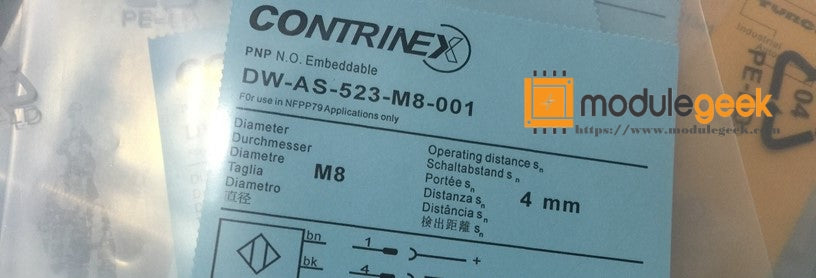 1PCS CONTRINEX DW-AS-523-M8-001 POWER SUPPLY MODULE NEW 100% Best price and quality assurance