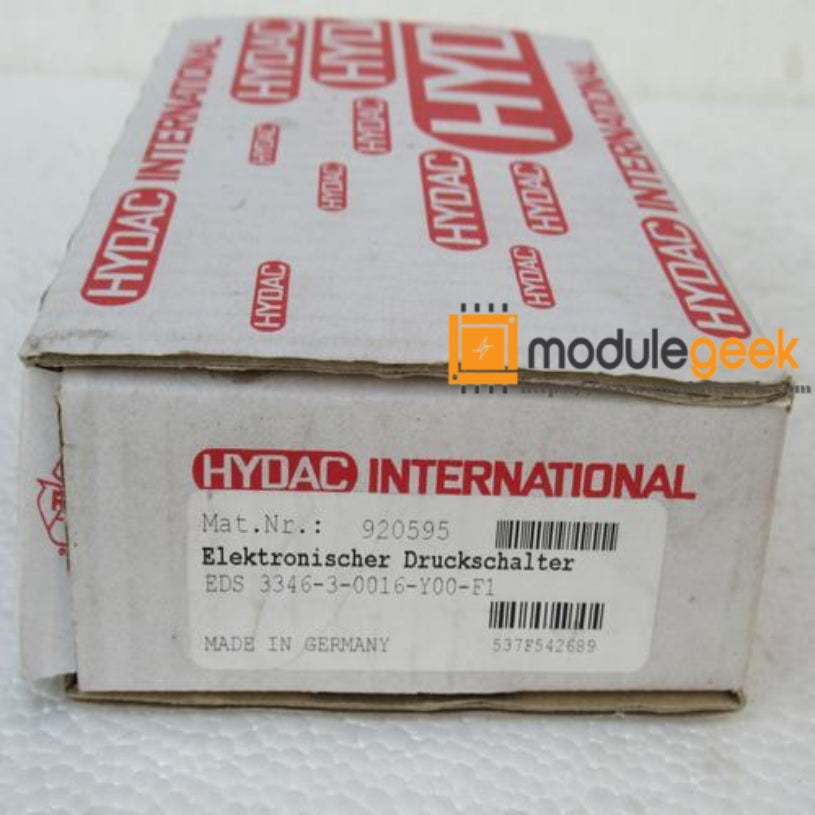 1PCS HYDAC EDS 3346-3-0016-Y00-F1 POWER SUPPLY MODULE NEW 100% Best price and quality assurance