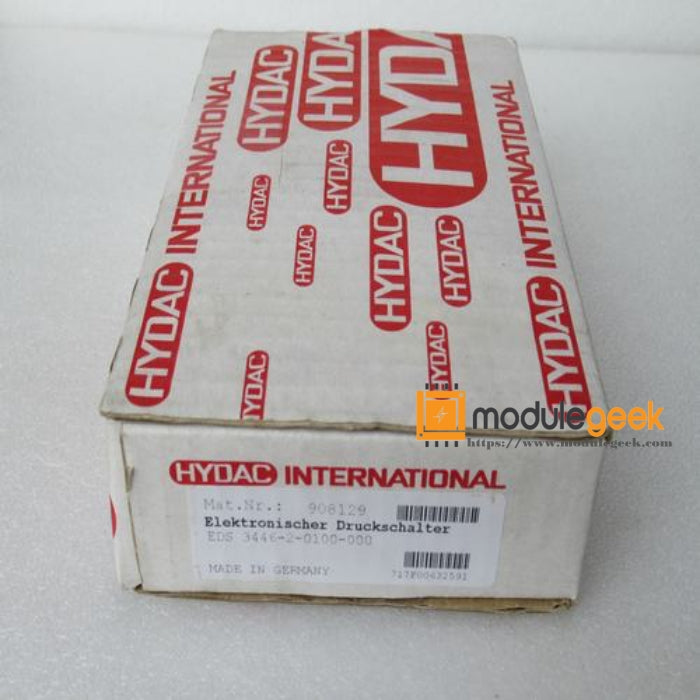 1PCS HYDAC EDS 3446-2-0100-000 POWER SUPPLY MODULE NEW 100% Best price and quality assurance