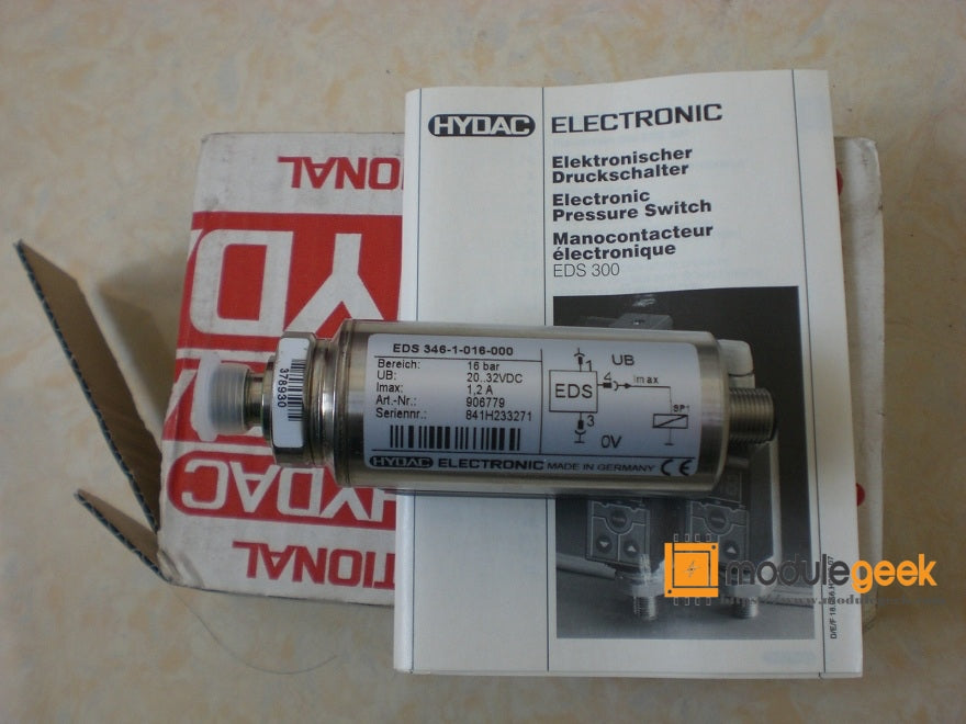1PCS HYDAC EDS 346-1-016-000 POWER SUPPLY MODULE NEW 100% Best price and quality assurance