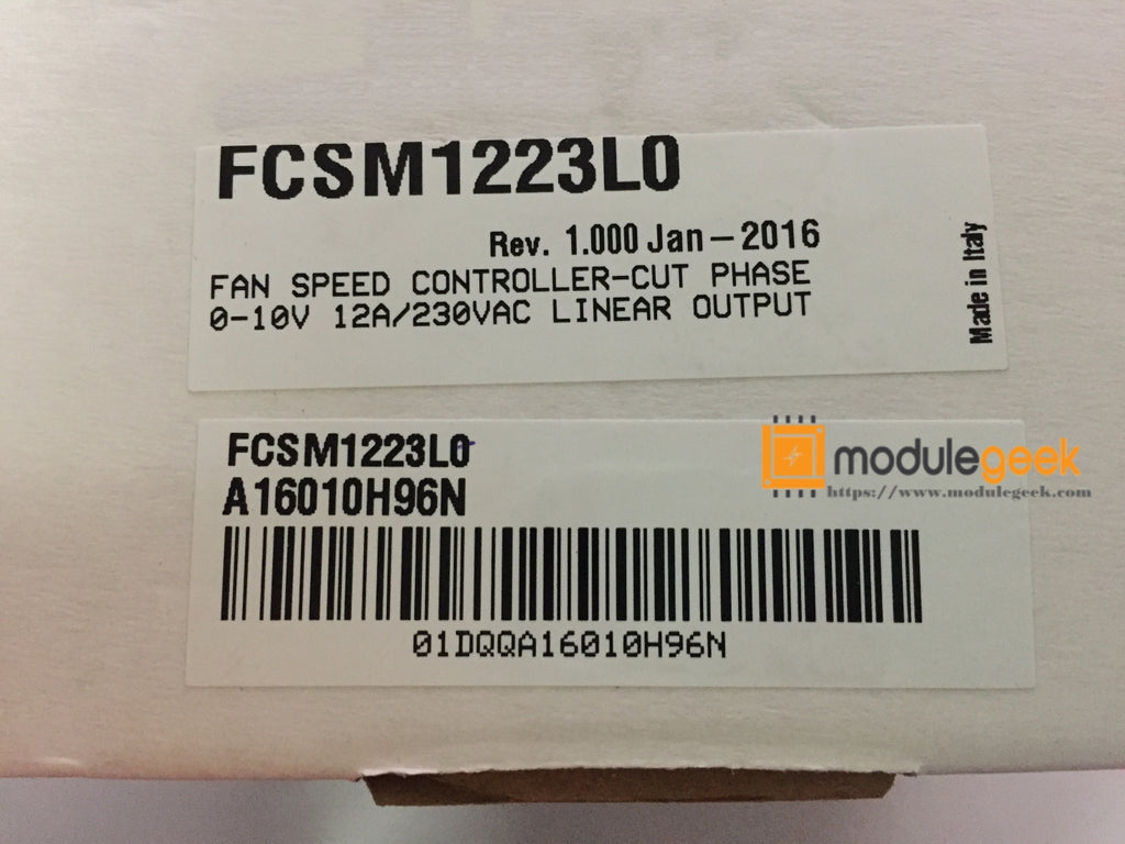 1PCS CAREL FCSM1223L0 POWER SUPPLY MODULE NEW 100% Best price and quality assurance