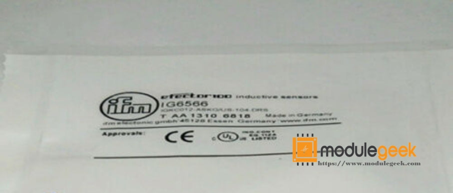 1PCS IFM IG6566 POWER SUPPLY MODULE NEW 100% Best price and quality assurance