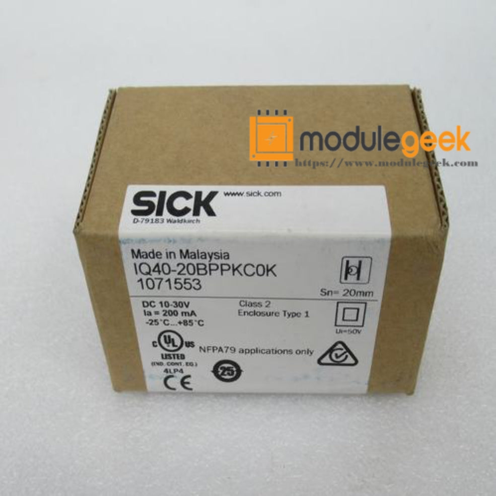 1PCS SICK IQ40-20BPPKC0K 1071553 POWER SUPPLY MODULE NEW 100% Best price and quality assurance