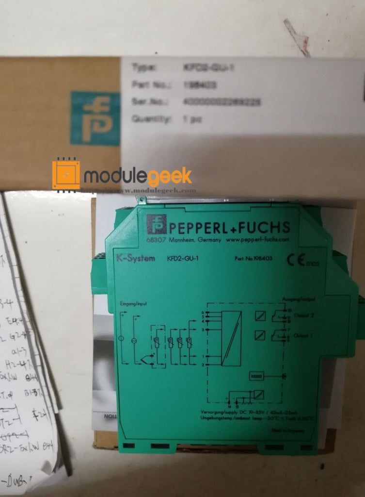 1PCS P+F KFD2-GU-1 POWER SUPPLY MODULE NEW 100% Best price and quality assurance