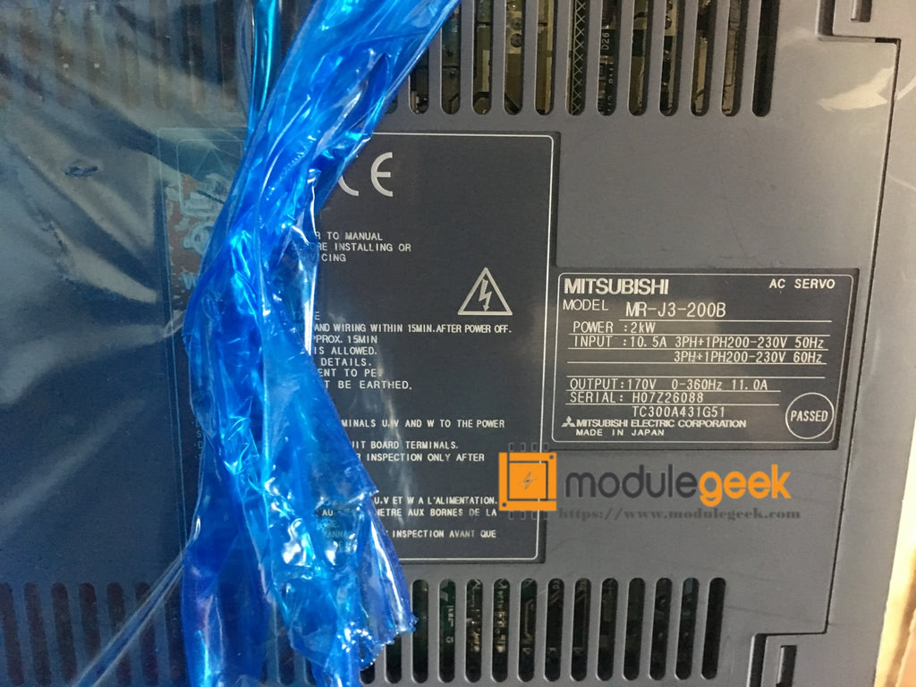 1PCS MITSUBISHI MR-J3-200B POWER SUPPLY MODULE NEW 100% Best price and quality assurance