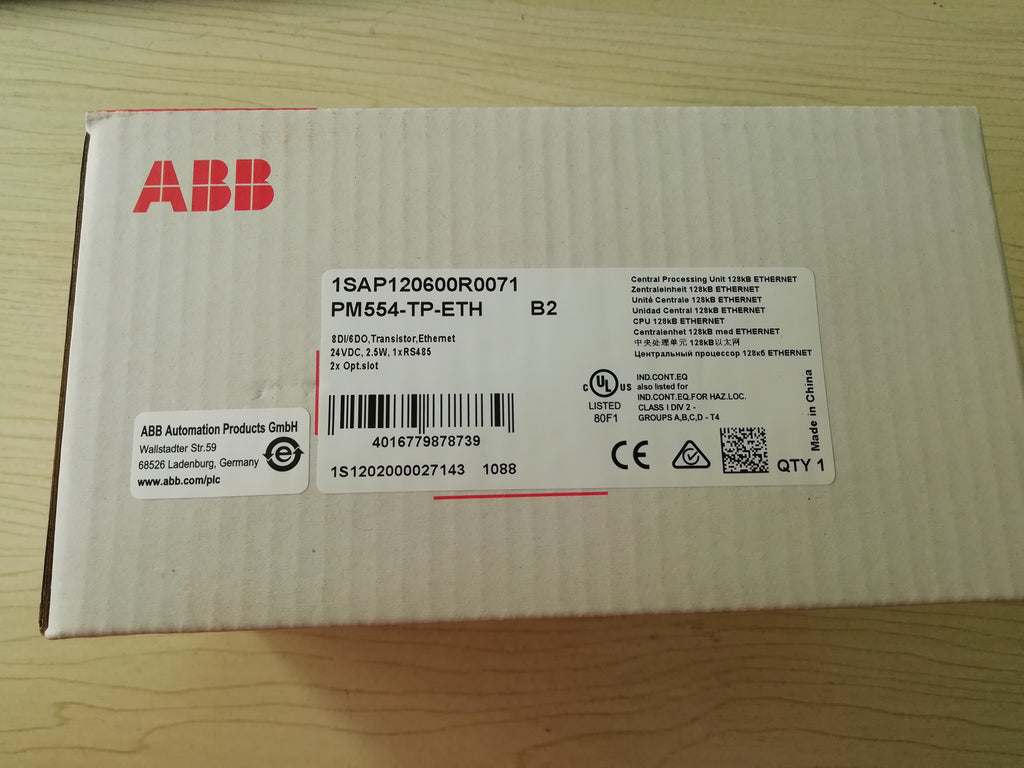 1PCS ABB PM554-TP-ETH 1SAP120600R0071 POWER SUPPLY MODULE NEW 100% Best price and quality assurance