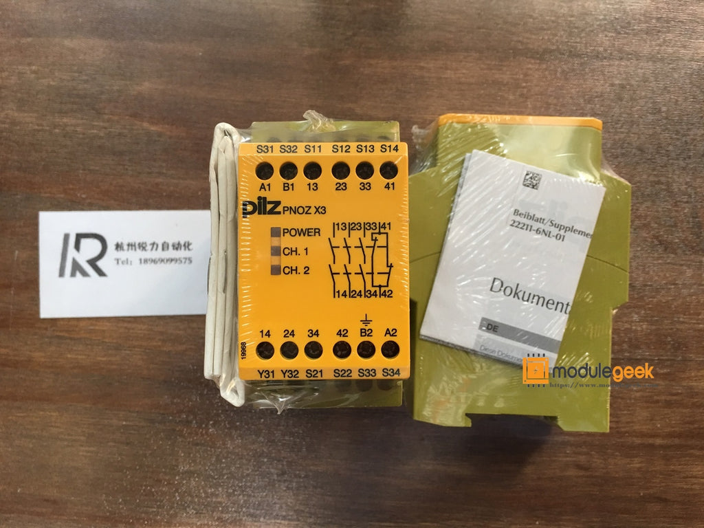 1PCS PILZ PNOZ X3 POWER SUPPLY MODULE NEW 100% Best price and quality assurance