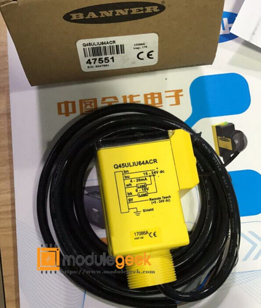 1PCS BANNER Q45ULIU64ACR POWER SUPPLY MODULE NEW 100% Best price and quality assurance