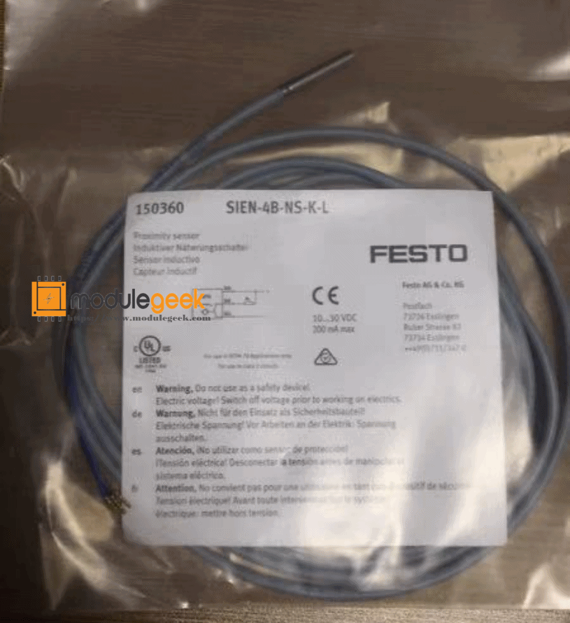 1PCS FESTO SIEN-4B-NS-K-L 150360 POWER SUPPLY MODULE NEW 100% Best price and quality assurance