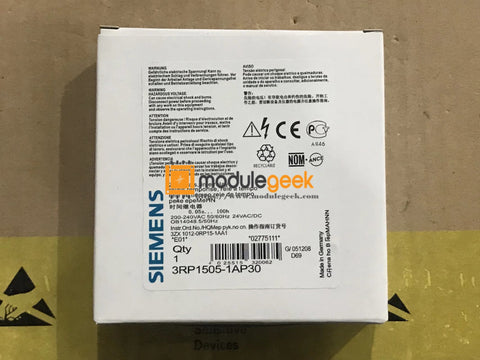 1PCS 3RP1505-1AP30 POWER SUPPLY MODULE NEW 100% Best price and quality assurance