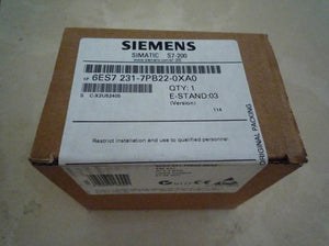 1PCS 6ES7 231-7PB22-0XA0 6ES7231-7PB22-0XA0 POWER SUPPLY MODULE NEW 100% Best price and quality assurance