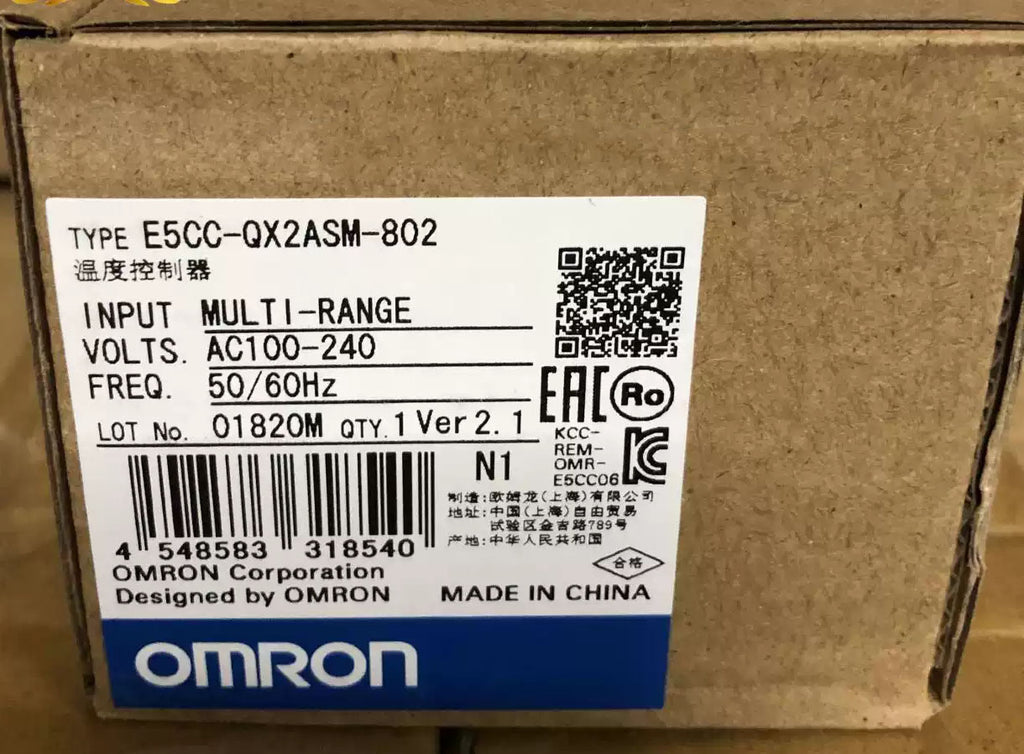 1PCS E5CC-QX2ASM-802 100-240VAC POWER SUPPLY MODULE NEW 100% Best price and quality assurance