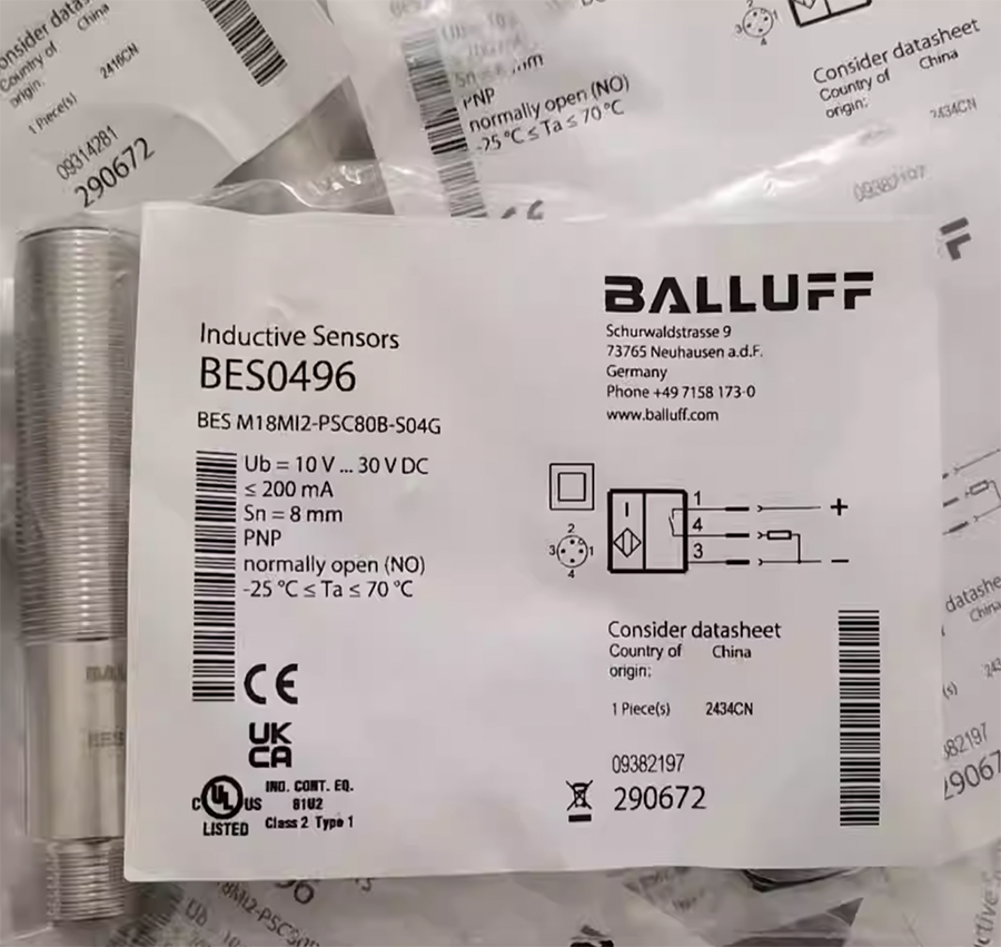 1PCS BES0496 BES M18MI2-PSC80B-S04G POWER SUPPLY MODULE NEW 100% Best price and quality assurance