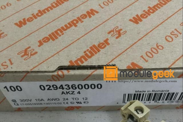 1PCS WEIDMULLER 0294360000 POWER SUPPLY MODULE NEW 100% Best price and quality assurance
