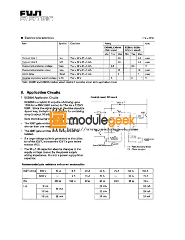 10Pcs Power Supply Module Fuji Exb841 New 100% Best Price And Quality Assurance Module