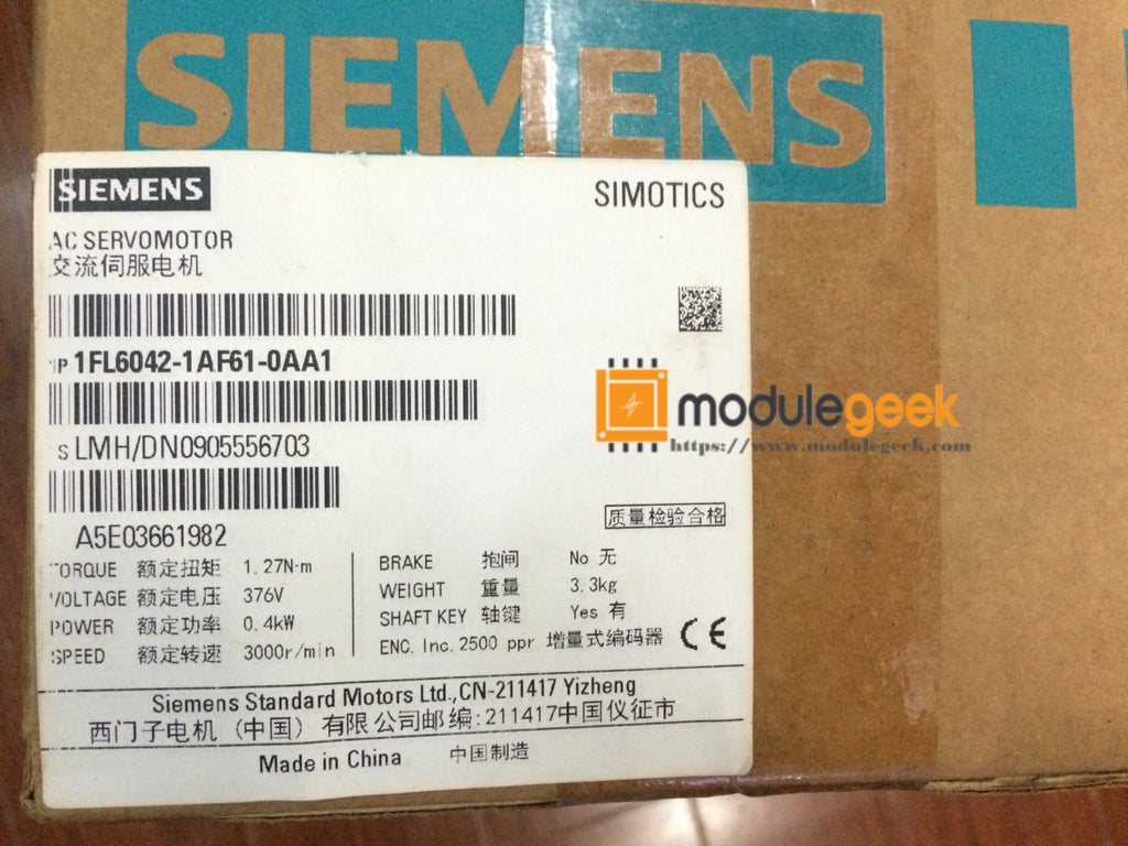 1PCS SIEMENS 1FL6042-1AF61-0AA1 POWER SUPPLY MODULE NEW 100% Best price and quality assurance