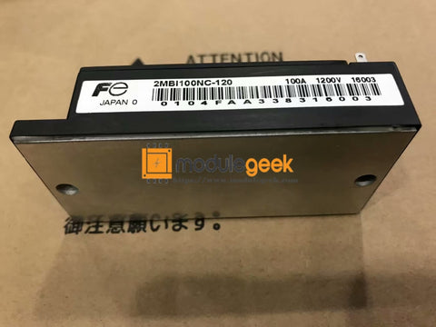 1Pcs Power Supply Module Fuji 2Mbi100Nc-120 New 100% Best Price And Quality Assurance Module