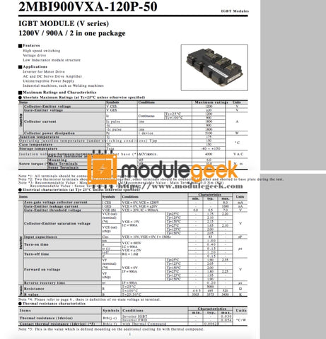 1Pcs Power Supply Module Fuji 2Mbi900Vxa-120P-50 New 100% Best Price And Quality Assurance Module