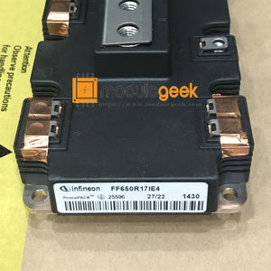 1Pcs Power Supply Module Infineon Ff650R17Ie4 New 100% Best Price And Quality Assurance Module